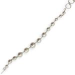 925 Sterling Silver Bracelet in Round Shape with Elegant Design